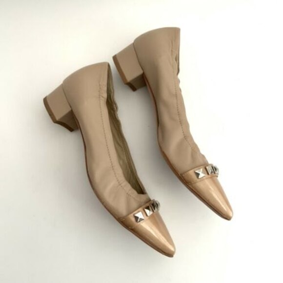 AGL Attilio Giusti Leombruni Leather Point toe Low Heel Flats Italy 5.5 - Picture 5 of 11